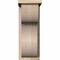 Ekena Millwork Carmel Smooth Corbel w/Backplate, Douglas Fir, 7 1/2"W x 12"D x 20"H COR08X12X20CAR01SDF - alternate 4